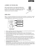 Preview for 2 page of Sahara SP-1974-A Instruction Manual