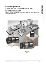 Preview for 1 page of saia-burgess PCD0 Operating Manual