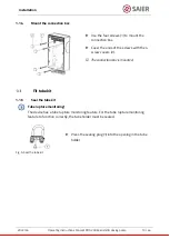 Предварительный просмотр 19 страницы SAIER Concept PDG 2906 Operating Instructions Manual