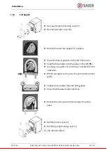 Предварительный просмотр 20 страницы SAIER Concept PDG 2906 Operating Instructions Manual