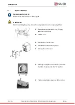 Предварительный просмотр 39 страницы SAIER Concept PDG 2906 Operating Instructions Manual