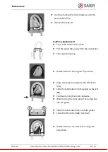 Предварительный просмотр 40 страницы SAIER Concept PDG 2906 Operating Instructions Manual