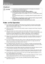 Предварительный просмотр 5 страницы Saika METARIDDER MC Series User Manual