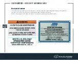 Предварительный просмотр 9 страницы Sailfish 312 CC Owner'S Manual