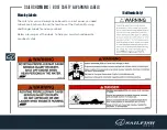 Предварительный просмотр 8 страницы Sailfish 316 DC Owner'S Manual