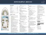 Preview for 3 page of Sailfish 325 DC 2019 Owner'S Manual