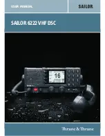 Предварительный просмотр 1 страницы Sailor 6222 User Manual