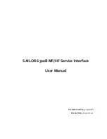 Preview for 1 page of Sailor 6300B MF/HF User Manual