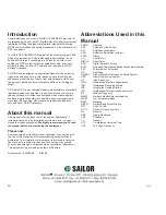 Preview for 4 page of Sailor HC4500 Operating Instructions Manual