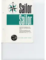 Preview for 1 page of Sailor R 501 Instruction Book