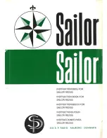 Sailor RE2100 Instruction Book предпросмотр