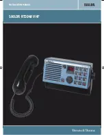 Sailor RT2048 VHF Installation Manual preview