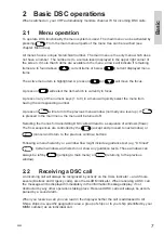 Preview for 13 page of Sailor RT5020 VHF DSC Duplex Operation Manual