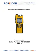 Sailor SP3520 Instrument Manual предпросмотр