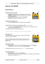 Предварительный просмотр 9 страницы Sailor SP3520 Instrument Manual