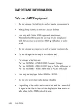 Preview for 3 page of Sailor SP3530 ATEX User Manual