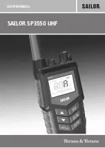 Предварительный просмотр 1 страницы Sailor SP3550 User Manual