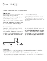 Preview for 1 page of Sailrite 121244 User Manual