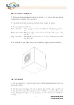 Preview for 7 page of Sailwin SW-D650 User Manual