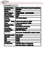 Preview for 3 page of Sailwin SW-D900 User Manual