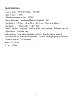 Preview for 2 page of Sailwin SW-MBSW350 User Manual