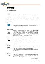 Preview for 2 page of Sailwin SW-S400 User Manual