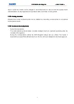 Preview for 11 page of Saimo 6105 Installation, Operating And Service Manual