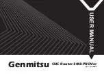 Preview for 1 page of SainSmart GENMITSU 3018-PROVer User Manual