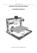 SainSmart Genmitsu CNC Assembly Instruction Manual preview