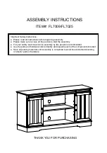 Предварительный просмотр 1 страницы Saint Birch FL7009 Assembly Instructions Manual