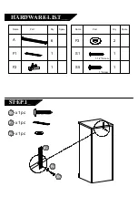 Preview for 2 page of Saint Birch YH4103 Assembly Instructions