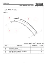 Preview for 11 page of SAINT-FUN Street Basketball with LED Instruction Manual