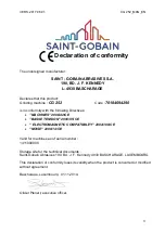 Preview for 3 page of SAINT-GOBAIN ABRASIVES CG 252 Operating Instructions Manual