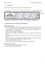 Предварительный просмотр 7 страницы SAINT-GOBAIN 70184603115 Operating Instructions Manual