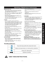 Preview for 3 page of SAINT-GOBAIN Norton 69957308000 Owner'S Manual & Safety Instructions