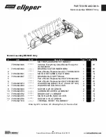 Предварительный просмотр 47 страницы SAINT-GOBAIN Norton Clipper BLOCKBUSTER BBM307 Owner'S Manual