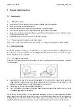 Предварительный просмотр 19 страницы SAINT-GOBAIN NORTON CLIPPER CM 501 ME Operating Instructions Manual