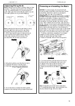 Предварительный просмотр 19 страницы SAINT-GOBAIN Norton Clipper CWT 255 Operating Instructions Manual