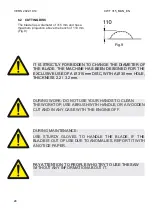 Preview for 24 page of SAINT-GOBAIN Norton Clipper CWT 315 Operating Instructions Manual