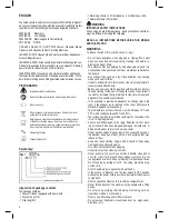 Preview for 4 page of SAINT-GOBAIN Norton SG145EPL Instruction Manual