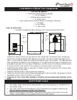 Preview for 9 page of Saint Roch Optimajor OPTI GLP 6 Manual And Installation Instructions