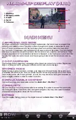 Предварительный просмотр 7 страницы Saints Row Video Game Instruction Manual