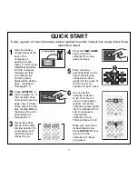 Saitek AVALON Kasparov Quick Start Manual preview