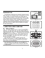 Preview for 5 page of Saitek AVALON Kasparov Quick Start Manual