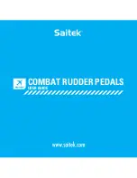 Saitek Combat Rudder Pedals User Manual preview