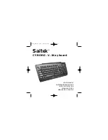 Saitek CYBORG V.1 User Manual предпросмотр