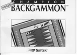 Preview for 1 page of Saitek HANDHELD CHAMPION BACKGAMMON Manual