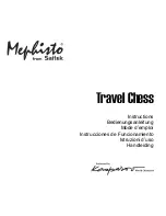 Preview for 1 page of Saitek Mephisto Travel Chess Instructions Manual