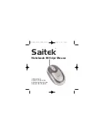 Saitek Notebook 800 dpi User Manual preview