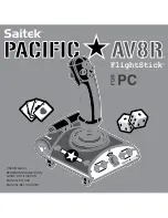 Preview for 1 page of Saitek Pasific AV8R User Manual